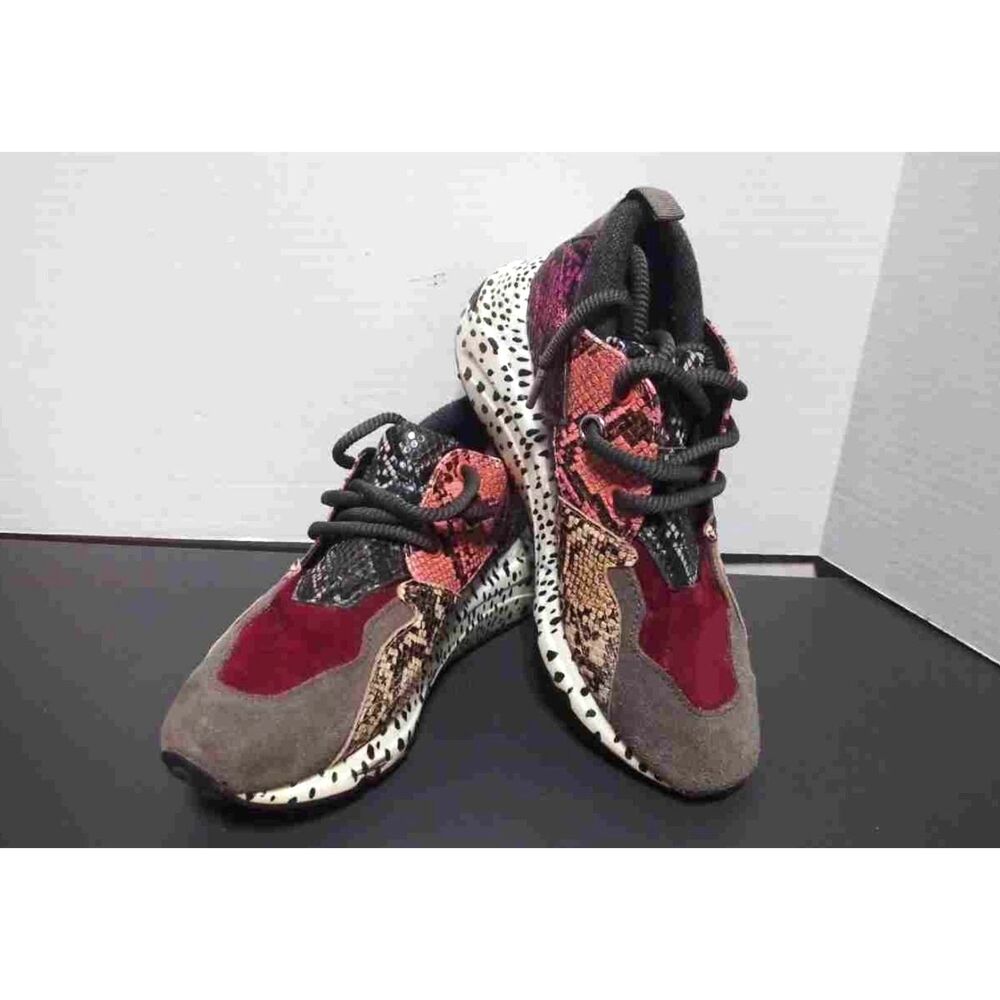 Steve Madden Cliff Animal Print Multi-color Chunky Fashion Sneakers Size 10